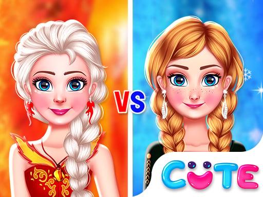 Sisters Ice Vs Flame cover