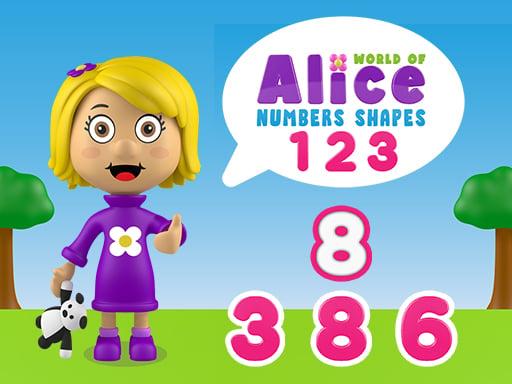 World of Alice   Numbers Shapes cover